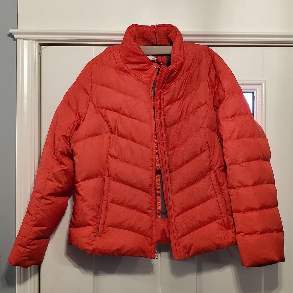 Eddie Bauer Goose Down Puffy Jacket XL